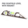 Prime-Line 250MM 10 in.  Scaffold Level w/Magnetic Base, Aluminum Construction Single Pack PPL250M